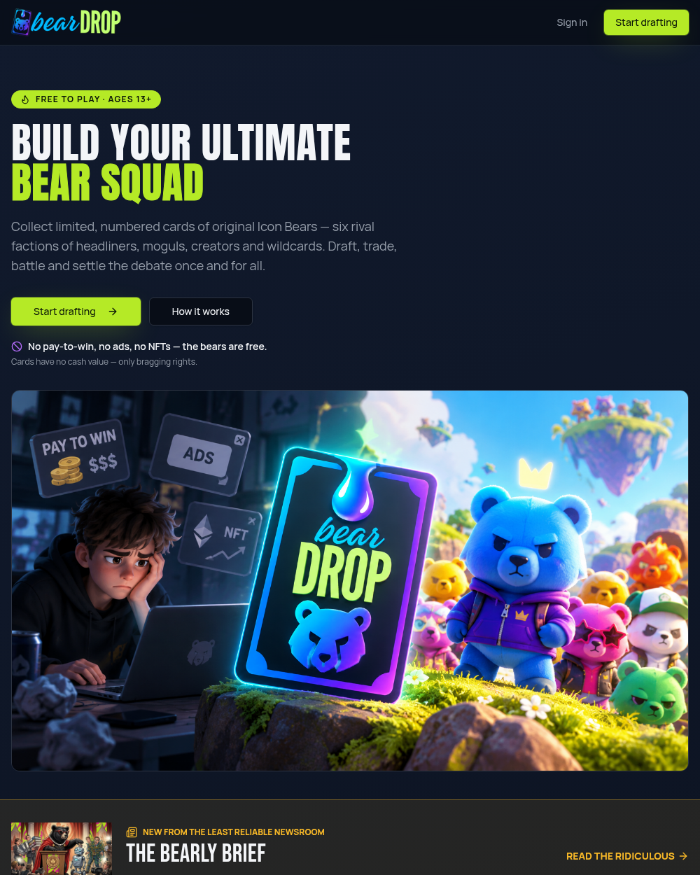 Bear Drop