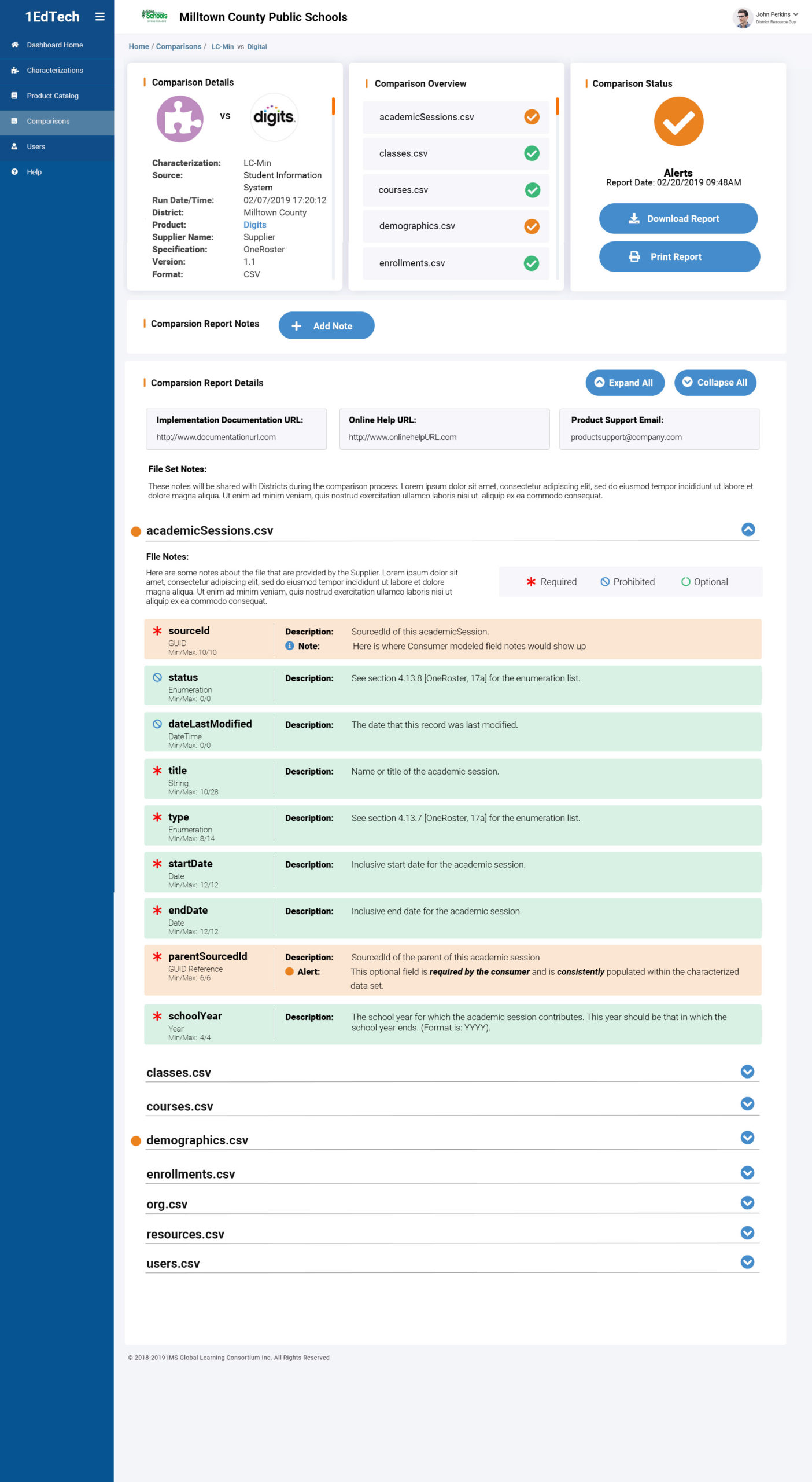 1EdTech Application Design - Comparison Report 1