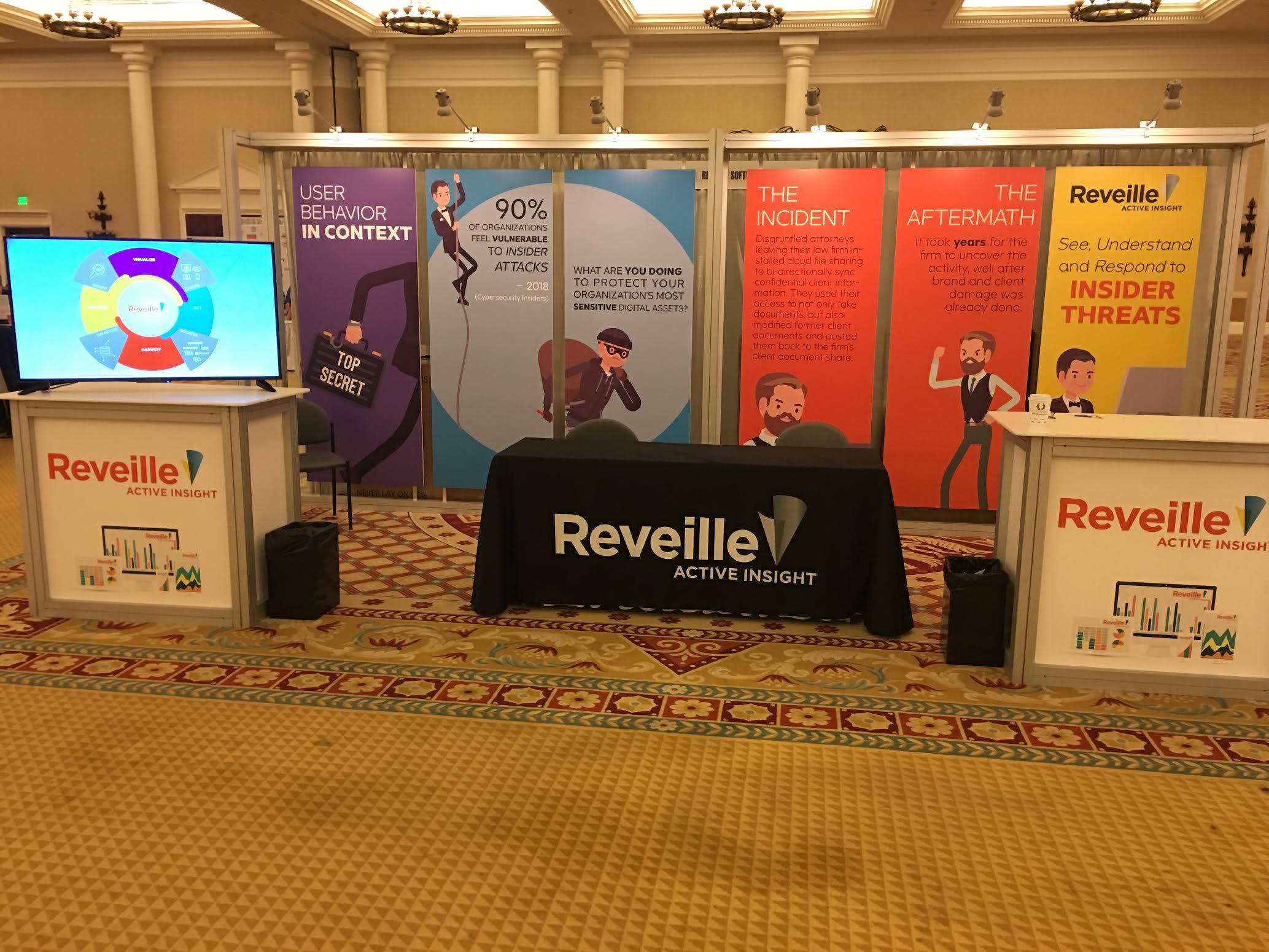 Reveille Tradeshow Booth (Actual Photo) 2018 1