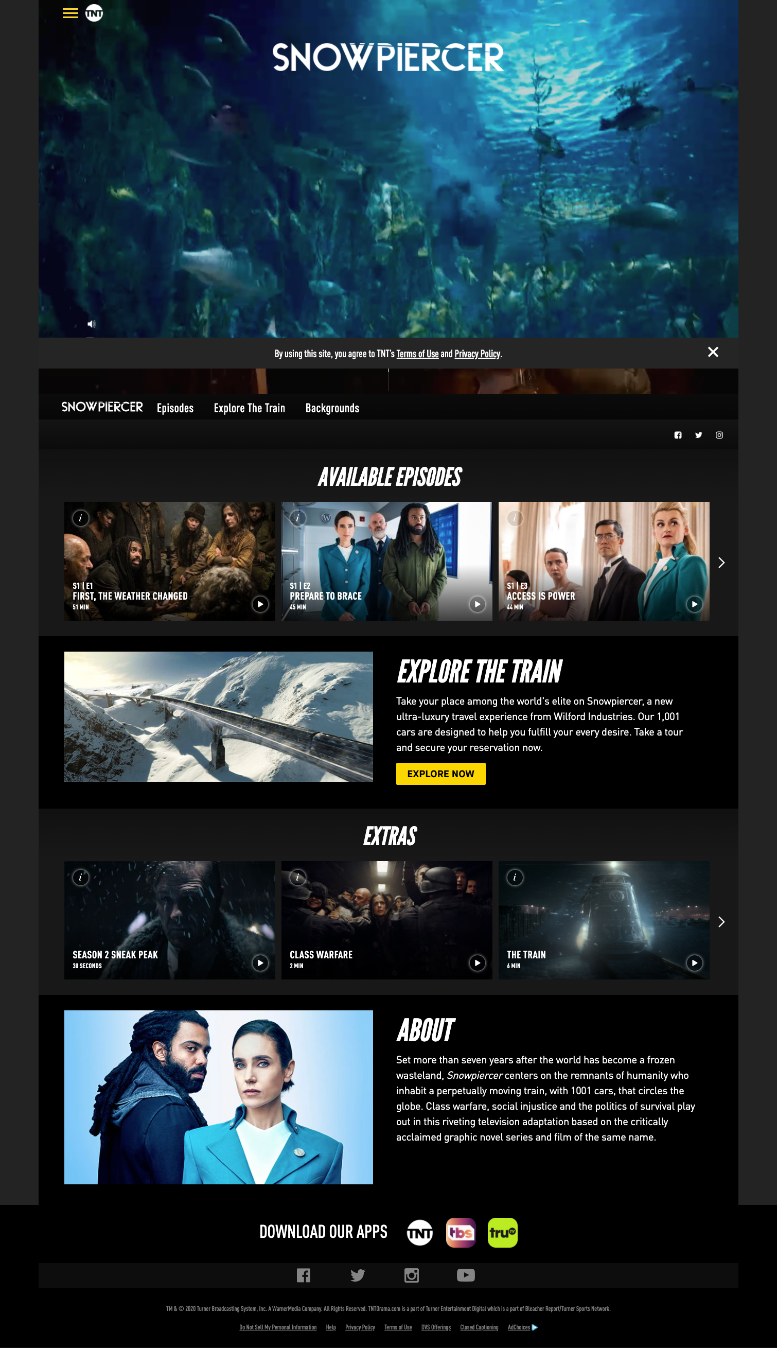 TNT Drama Website / Feature Development and Maintenance 1